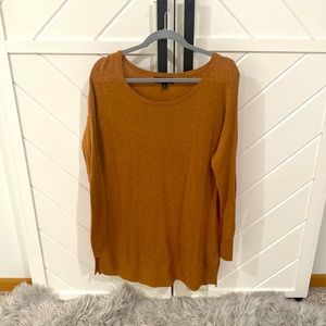 Gold caramel sweater